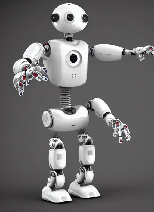 Image similar to robot - cellphone with arms and legs