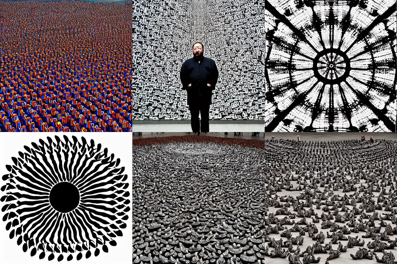 Prompt: artwork by ai weiwei,