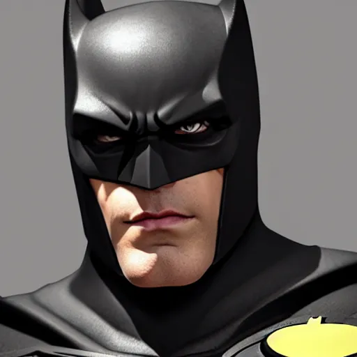 Image similar to Lex Fridman as Batman, digital art, artstation, cgsociety, high-detail, realistic