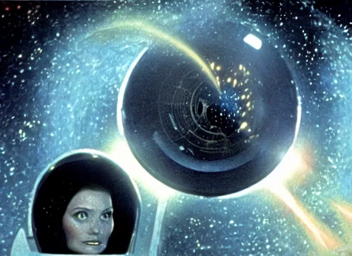 Prompt: deleted star gate sequence scene from the 1 9 6 8 science fiction film 2 0 0 1 : a space odyssey