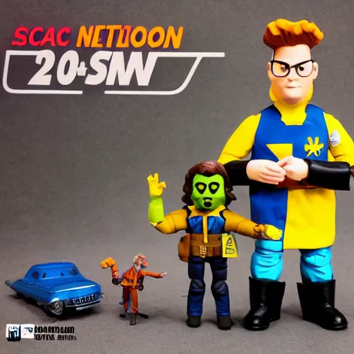 Image similar to isaac newton, fallout 7 6, stop motion vinyl action figure, plastic, toy, butcher billy style