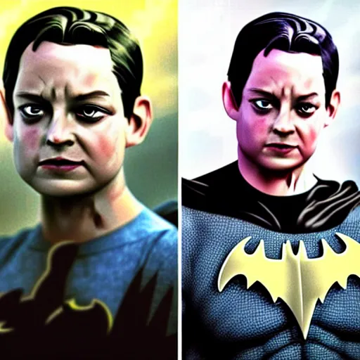 Image similar to Tobey Maguire as Batman