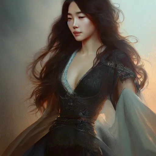 Image similar to ultra realistic illustration of song hye - kyo, intricate, elegant, highly detailed, digital painting, artstation, concept art, smooth, sharp focus, illustration, art by artgerm and greg rutkowski and alphonse mucha