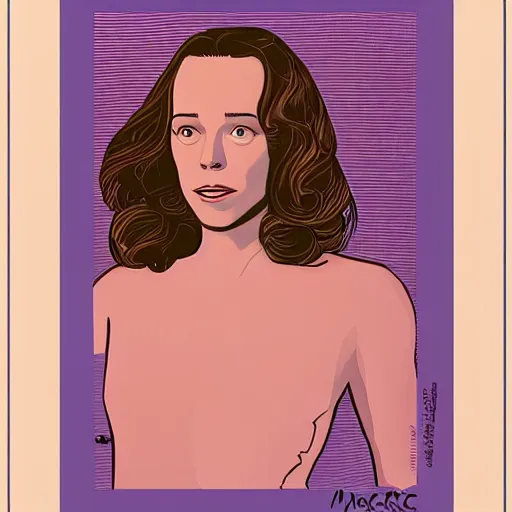 Prompt: rachel mcadams retro minimalist portrait by jean giraud, moebius starwatcher comic, 8 k