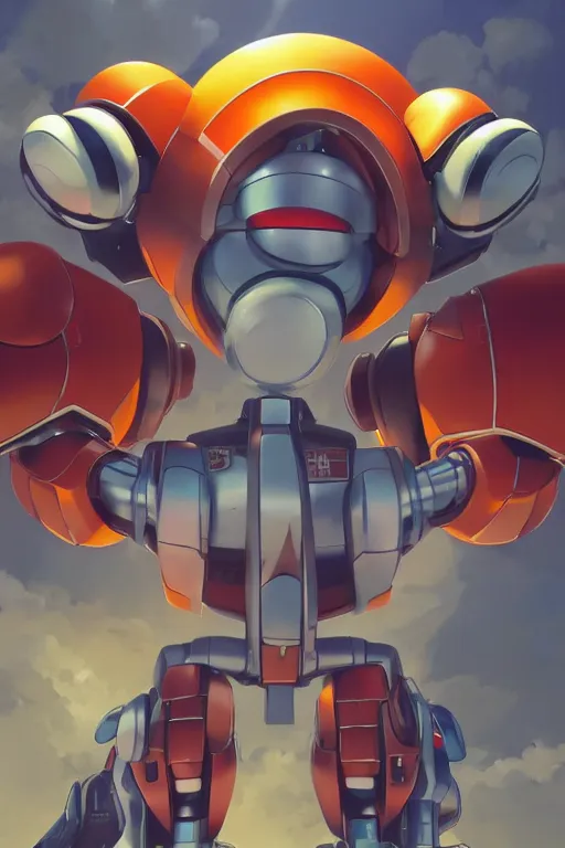 Image similar to metabots medabots medarotto medarot robot minimalist comics, behance hd by jesper ejsing, by rhads, makoto shinkai and lois van baarle, ilya kuvshinov, rossdraws global illumination ray tracing hdr radiating a glowing aura