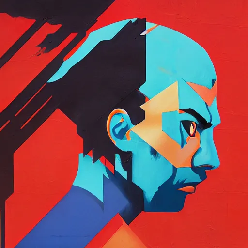 Image similar to Sean of Street Fighter 3 profile picture by Sachin Teng, asymmetrical, Organic Painting , Violent, Powerful, geometric shapes, hard edges, energetic, graffiti, street art:2 by Sachin Teng:4