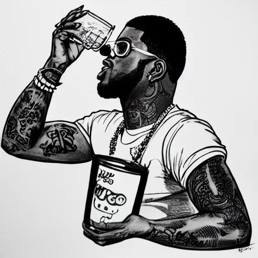 Gucci Mane Ice Cream Png - Gucci Mane Ice Cream Tattoo PNG Image |  Transparent PNG Free Download on SeekPNG