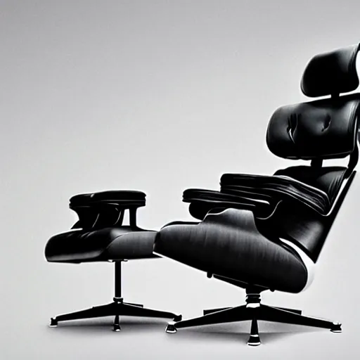 Image similar to an armchair (by eames) inspired by PlayStation 5!!!!!