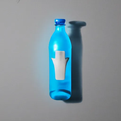 Prompt: bottle of water