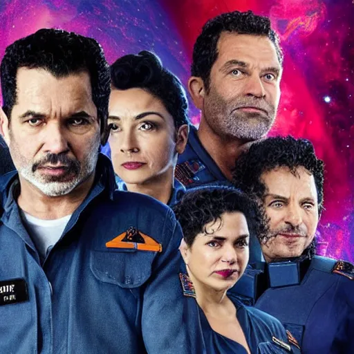 Image similar to the cast of the expanse