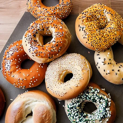 Image similar to everything on a bagel