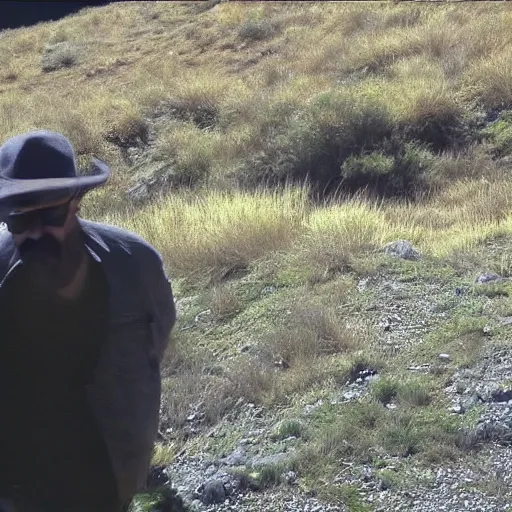 Image similar to Heisenberg in the backrooms, trail footage