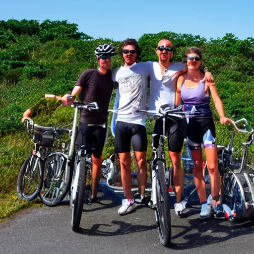 Image similar to bicycle crew in montauk