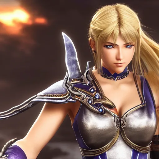 Image similar to sophitia alexandra from soulcalibur, octane render, detailed, 4k, portrait, detailed face, beautiful,