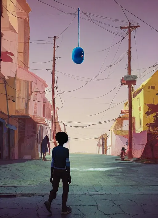 Prompt: black person walking inside a timeless bubble, streets of salvador brazil by beeple gmunk pi - slices ofir shoham kidmograph randy bishop alex heywood minna sundberg greg rutkowski lisa frank tooth wu artstation cgsociety leonardo da vinci mandy jurgens irina french heraldo ortega simon stalenhag edvard munch