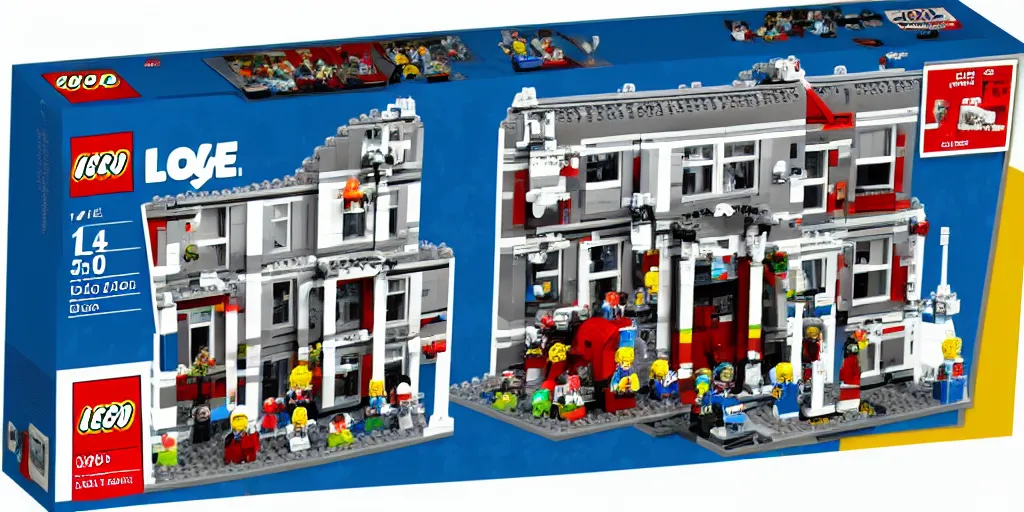 Centro de mesa Lego x 1 UND – Expertibox