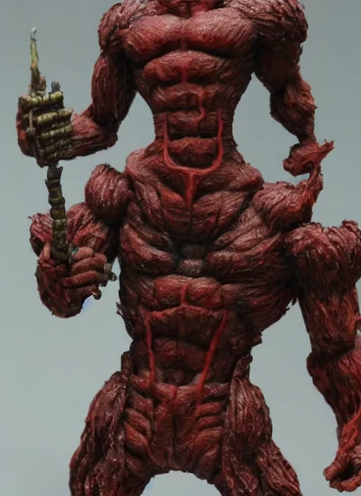 Prompt: Realistic miniature of Minion Colossal Titan