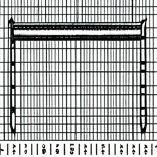 Prompt: a clip art of a ruler, vector image