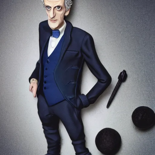 Image similar to peter capaldi claymation