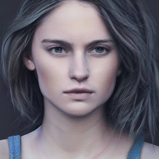 Prompt: heroine, beautiful, faith 😂 connors, ultra detailed, digital art, 8 k, hd, character, realistic, portrait, 3 d, hyperrealistic