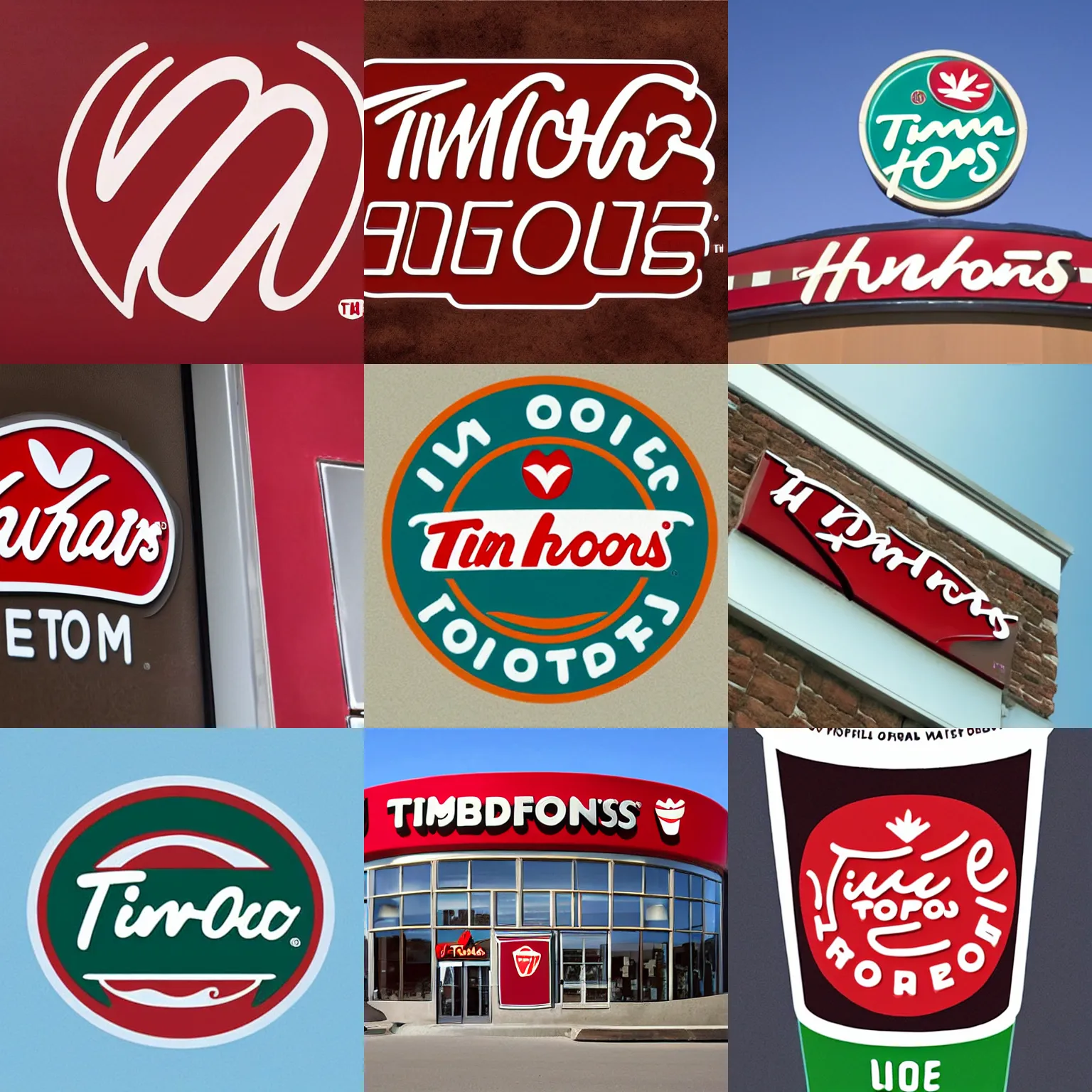 Image similar to the logo for tim hortons