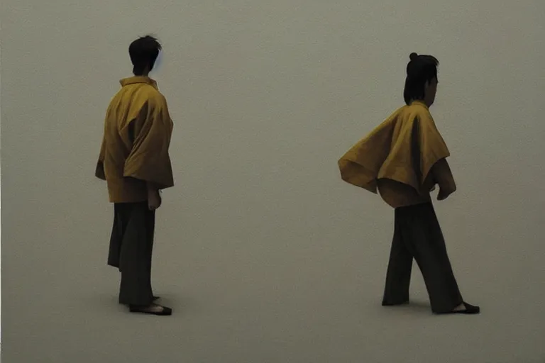 Image similar to samurai with artwork by tim eitel