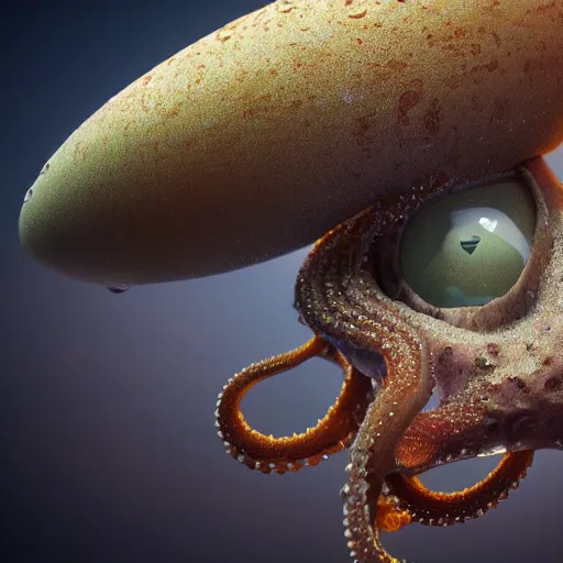 Image similar to hyperrealistic dslr film still of amorphous squid disguised as early cuyler, stunning 8 k octane comprehensive 3 d render, inspired by istvan sandorfi & greg rutkowski & unreal engine, perfect symmetry, dim volumetric cinematic lighting, extremely hyper - detailed, extremely lifelike attributes & lifelike texture, intricate, masterpiece, artstation, stunning