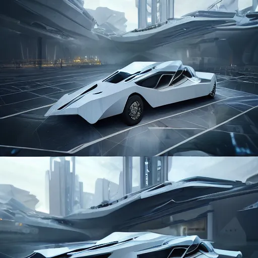 Prompt: sci-fi cars trucks motorcycles 50% of canvas on the coronation of napoleon and digital billboard photogrammetry point cloud in the middle and everything in style of zaha hadid and suprematism forms unreal engine 5 keyshot octane artstation trending blade runner 2049 colors lighting ultra high detail ultra photo realistic 8k 16k in plastic dark tilt shift