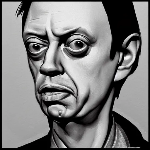 Prompt: A spoon that lies on a kitchen counter looks like Steve buscemi, highly_detailed!!, Highly_detailed_face!!!, artstation, concept art, sharp focus, illustration, art by Leonardo da Vinci and Michelangelo and Botticelli