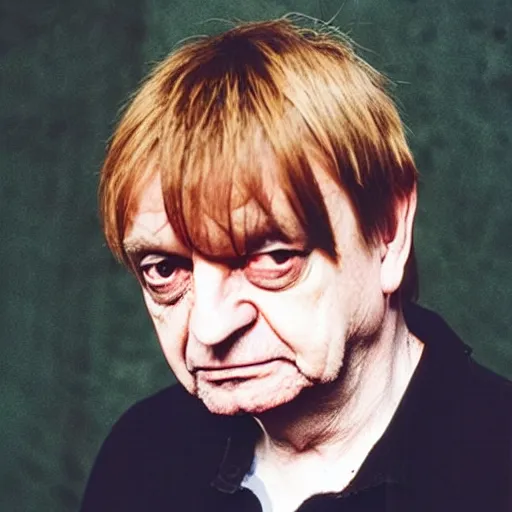 Image similar to mark e smith in neon genesis evangelism