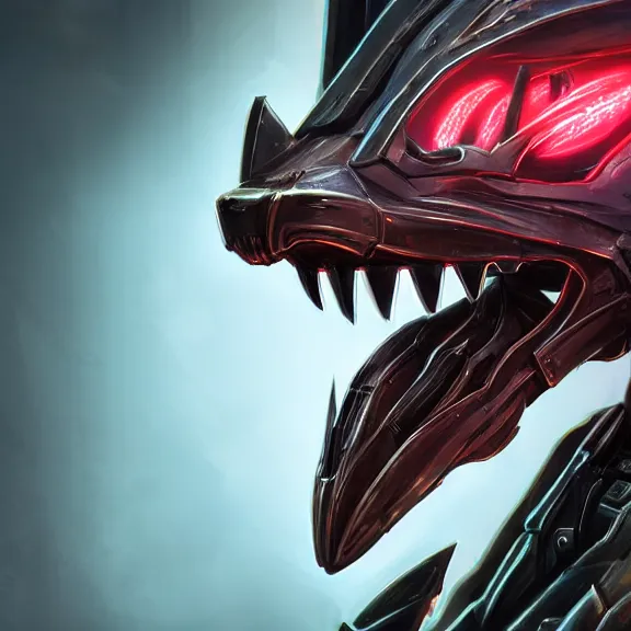 Prompt: close up mawshot of a cute elegant beautiful stunning anthropomorphic female robot dragon, with sleek silver metal armor, glowing OLED visor, facing the camera, the open maw being highly detailed and soft, with a gullet at the end, food pov, micro pov, vore pov, digital art, pov furry art, anthro art, furry, warframe art, high quality, 3D realistic, dragon mawshot, maw art, macro art, micro art, dragon art, Furaffinity, Deviantart, Eka's Portal, G6