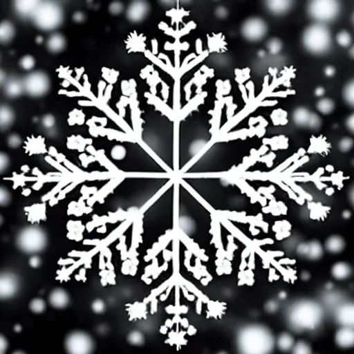 Image similar to silk snowflake surrounding a pretty face