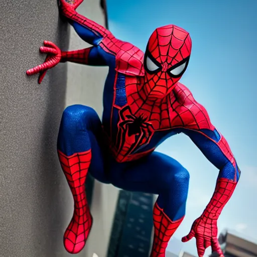 Image similar to Dustin Henderson as Spiderman