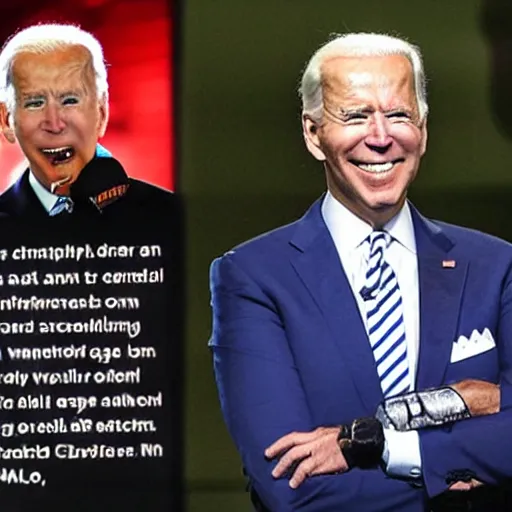 Image similar to 6 0 0 lb joe biden