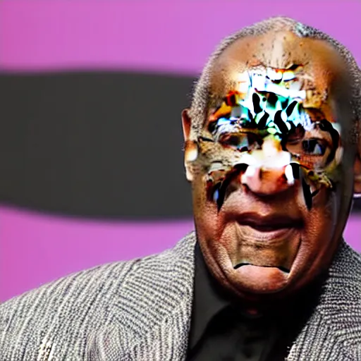 Image similar to Bill Cosby on Ring Doorbell footage, creepy
