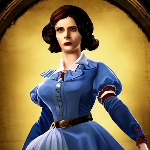 Image similar to Elizabeth, Screenshot from Bioshock Infinite