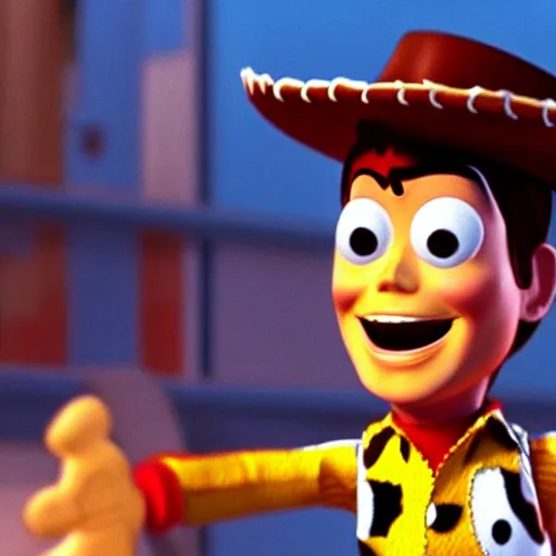 Image similar to Michael Jackson as Woody in Toy Story (1995)