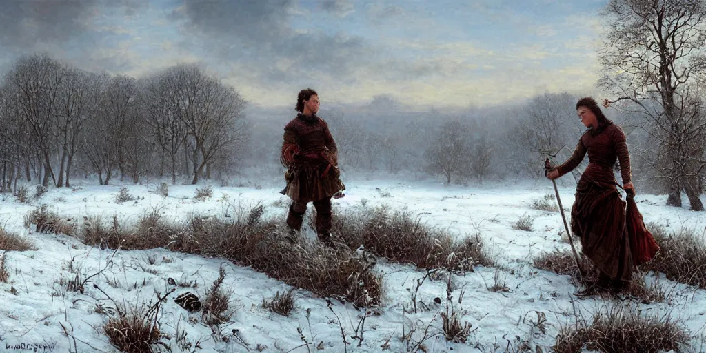 Image similar to Frost dragon by Daniel Ridgway Knight