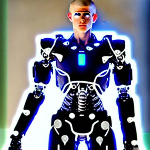 Image similar to genos cyborg real photo