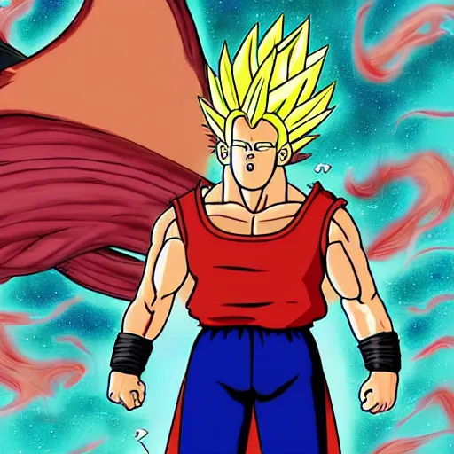 Vegeta Ssj2 (digital coloring)