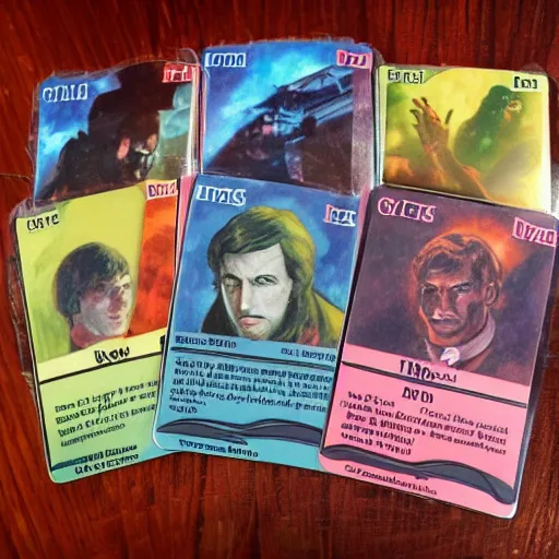 Image similar to Manos the hands of fate trading cards