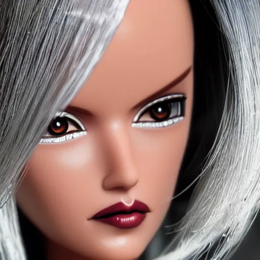 Prompt: aeon flux as a barbie doll, photorealistic, highly detailed,