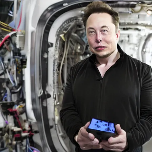 Prompt: elon musk as spirit