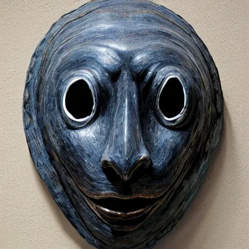 Image similar to monster mask by louise bourgeois