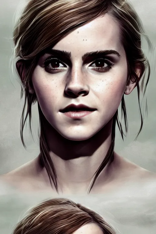 Image similar to a photo of Emma Watson using her superpower of energy, fantasy, intricate, beautiful, highly detailed, digital painting, artstation, concept art, smooth, high resolution, sharp focus, illustration
