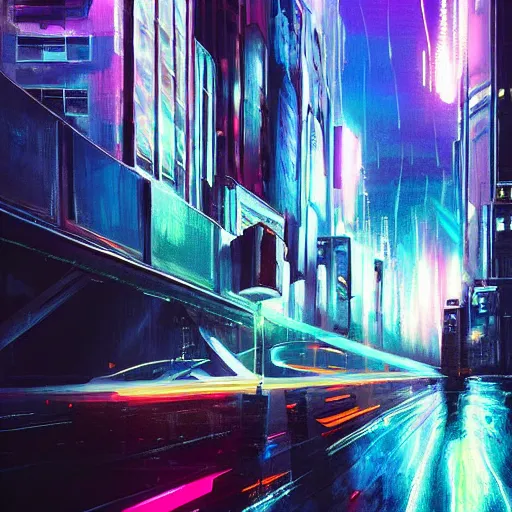 Image similar to cityscape during a lightning storm, colorful, futuristic, 8k, dramatic lighting, realistic, professional, concept art, artstation hd, trending on social media,