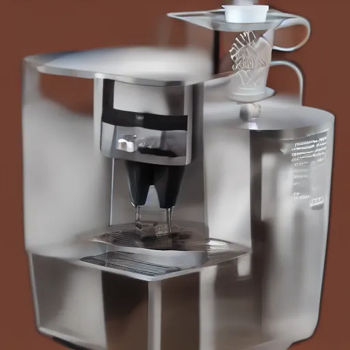 Image similar to humanoid coffee machine