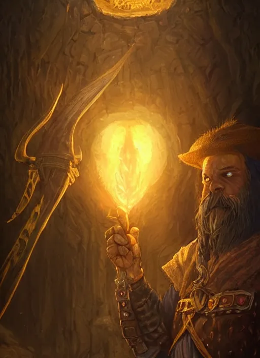 Prompt: traveling merchant, ultra detailed fantasy, neverwinter, realistic, dnd character portrait, full body, pathfinder, mtg art, pinterest, art by ralph horsley, dnd, rpg, lotr game design fanart by concept art, behance hd, artstation, deviantart, global illumination radiating a glowing aura global illumination ray tracing hdr render in unreal engine 5