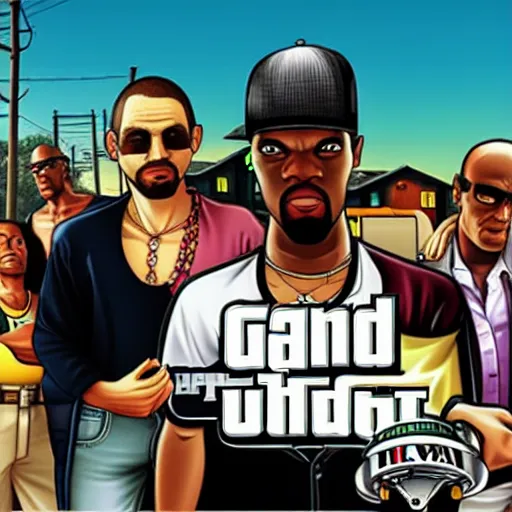 Prompt: the gabibbo un gta San Andreas