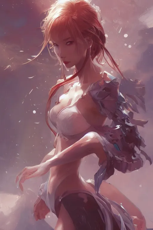 Image similar to A single card template by Stanley Artgerm Lau, WLOP, Rossdraws, James Jean, Andrei Riabovitchev, Marc Simonetti, Yoshitaka Amano, ArtStation, CGSociety,